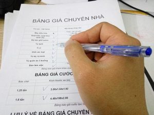 Giá cước chuyển nhà trọn gói - Tất cả những gì bạn cần biết 10 943568211 gia dich vu chuyen nha