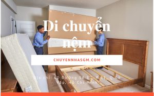 Hướng dẫn các bước vận chuyển nệm khi chuyển nhà nhanh gọn, dễ dàng 6 di chuyển nệm
