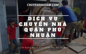 Dịch vụ chuyển nhà Quận Phú Nhuận chất lượng với giá rẻ 7 DICH VU CHUYEN NHA PHU NHUAN