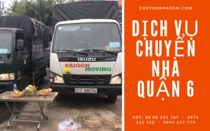 Dịch vụ chuyển nhà Quận 6 trọn gói, nhanh chóng - Sài Gòn Moving 9 dich vu chuyen nha quan 6 tai tphcm