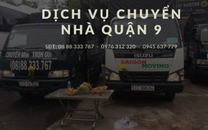 Dịch vụ chuyển nhà Quận 9 giá rẻ, tận tâm - Sài Gòn Moving 8 dich vu chuyen nha quan 9