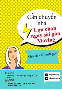 Công ty chuyển nhà Sài gòn moving