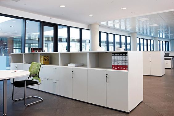 Cách Chọn Tủ Văn Phòng Phù Hợp Và Cách Sắp Xếp 1 tu van phong hien dai