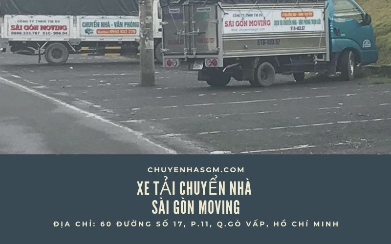Dịch vụ thuê xe tải chở hàng chuyển nhà ở đâu tốt nhất - SGM 8 xe tai chuyen nha sai gon moving