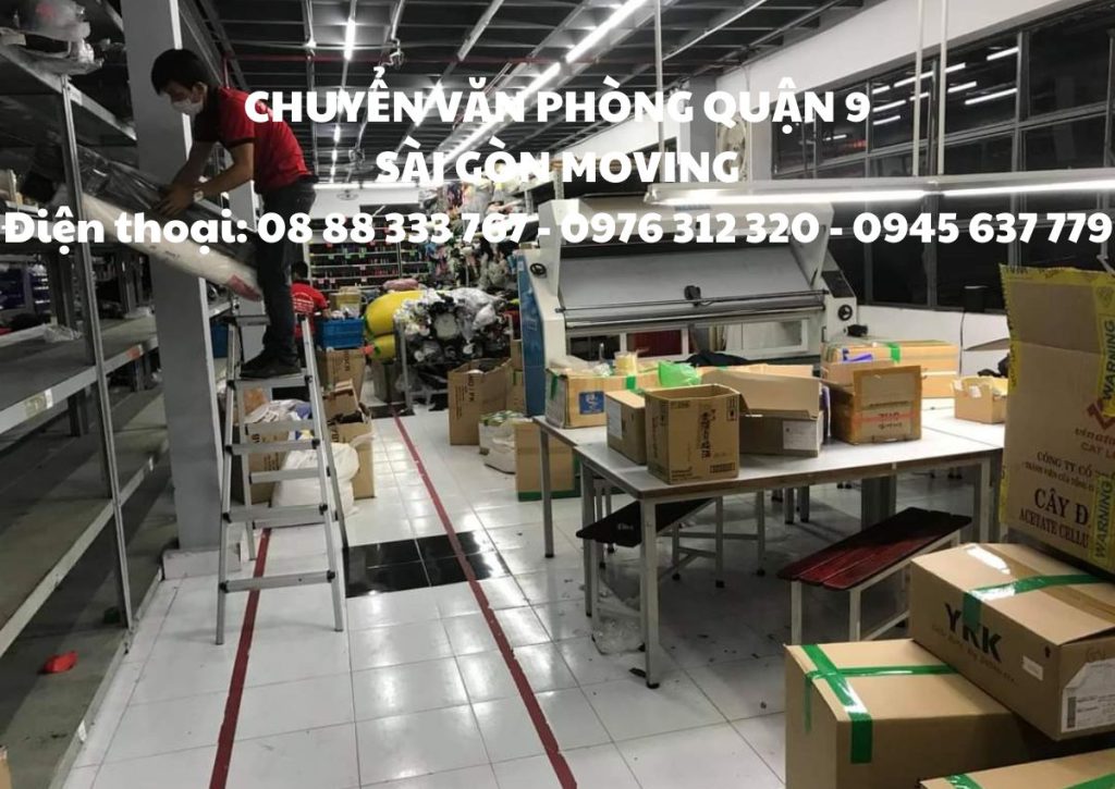 CHUYEN VAN PHONG QUAN 9 SAI GON MOVING Dien thoai 08 88 333 767 0976 312 320 0945 637 779