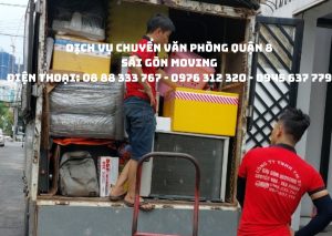 Dịch vụ chuyển văn phòng Quận 8 giá rẻ và chất lượng 1 DICH VU CHUYEN VAN PHONG QUAN 4 SAI GON MOVING Dien thoai 08 88 333 767 0976 312 320 0945 637 779 2