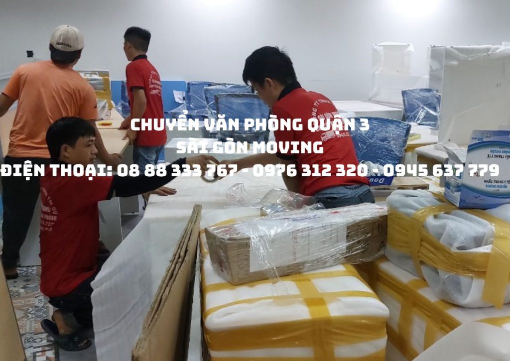 Dịch vụ chuyển văn phòng Quận 3 trọn gói giá rẻ 1 Dien thoai 08 88 333 767 0976 312 320 0945 637 779 4